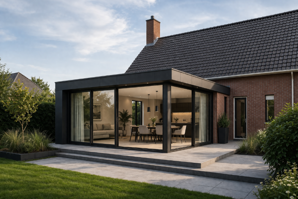 Bouwtekening uitbouw laten maken