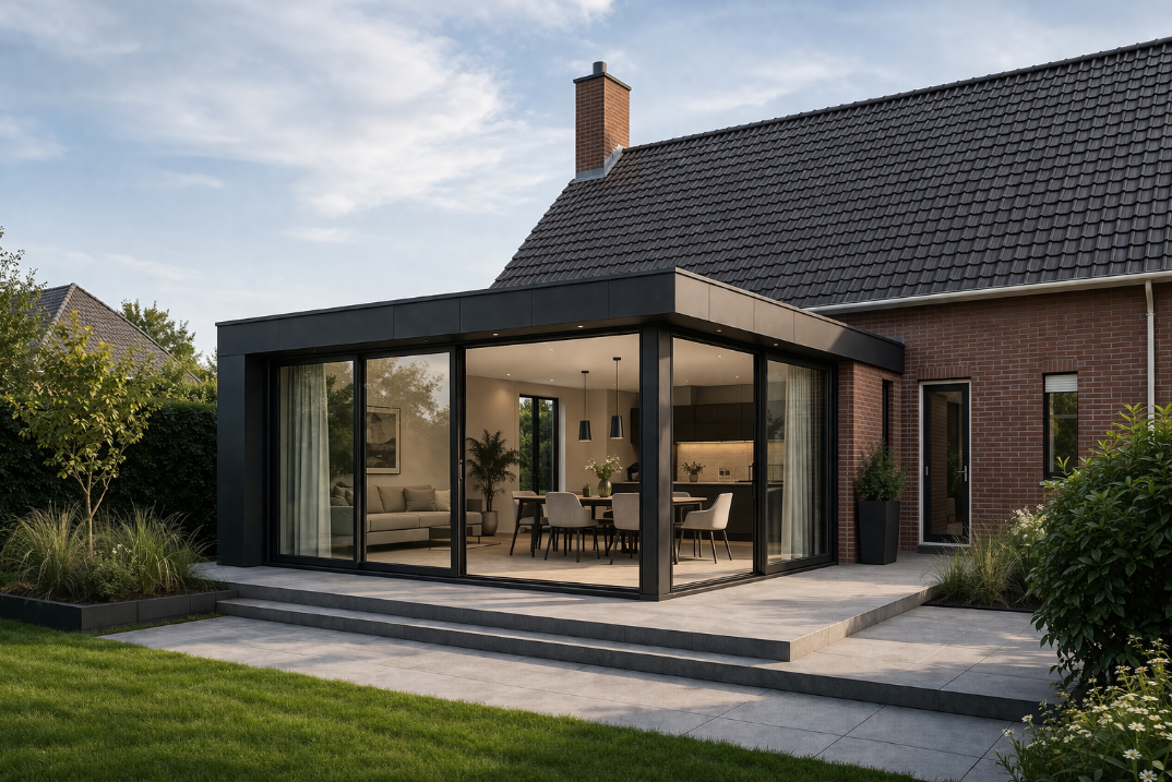 Bouwtekening uitbouw laten maken