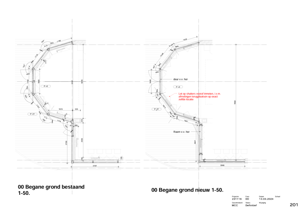 Bouwtekening woonhuis Loosdrecht bouwtekening- 201 DO