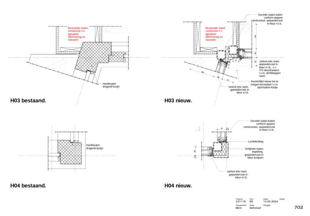 Bouwtekening woonhuis Loosdrecht bouwtekening- 702 DO