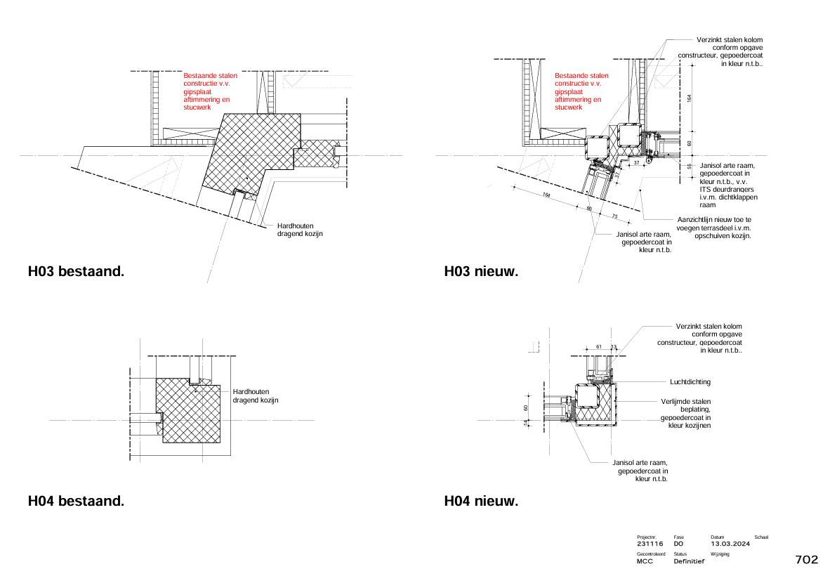 Bouwtekening woonhuis Loosdrecht bouwtekening- 702 DO